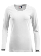 Carolina dames T-shirt lange mouw | 95% katoen/5% elastaan | 170 g/m2
