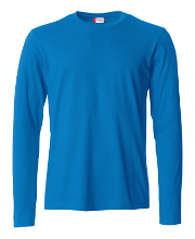 Basic T-shirt lange mouw | 100% katoen | 145 g/m2