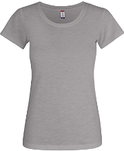 Slub dames T-shirt | 100% slub katoen | 140 g/m2