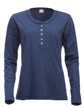 Orlando dames T-shirt lange mouw | 60% katoen/40% polyester | 150 g/m2