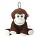 Grote aap met ophanglus 20 cm