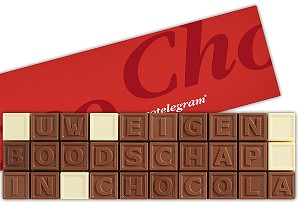 Chocotelegram 30 letters | Barry Callebaut chocolade | UTZ