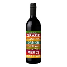 Rode wijn - Merlot | Full color etiket | 75cl | Frankrijk