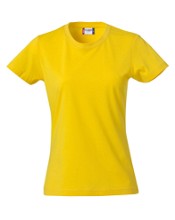 Basic dames T-shirt | 100% katoen | 145 g/m2