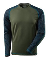 Mascot Advanced t-shirt 17281 | Met lange mouwen | 92% polyester 8% elastaan
