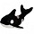 Pluche orka Phil 22 cm
