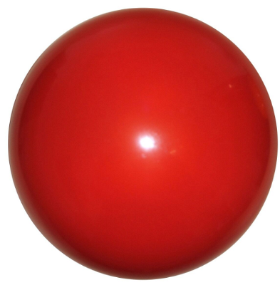 Kunststof bal Ø 22 cm rood