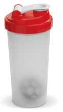 Shaker met shakerbal 600 ml | Met gekleurde dop