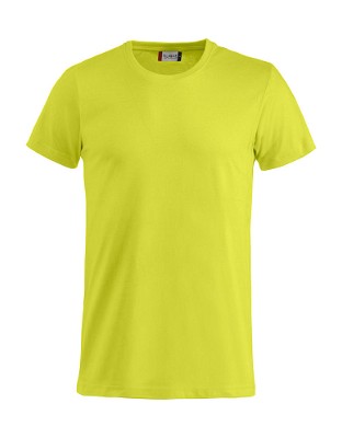 Basic T-shirt signaal-groen
