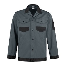 Werkjack met drukknoopsluiting | 60% polyester/40% katoen