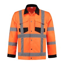 RWS High visibility werkjack | 80% polyester/20% katoen